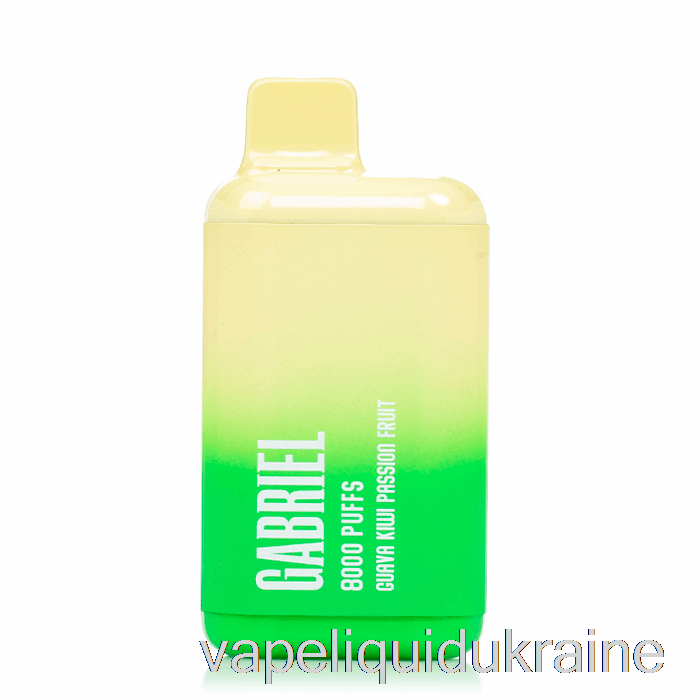 Vape Liquid Ukraine Uwell Gabriel BF8000 Disposable Guava Kiwi Passion Fruit